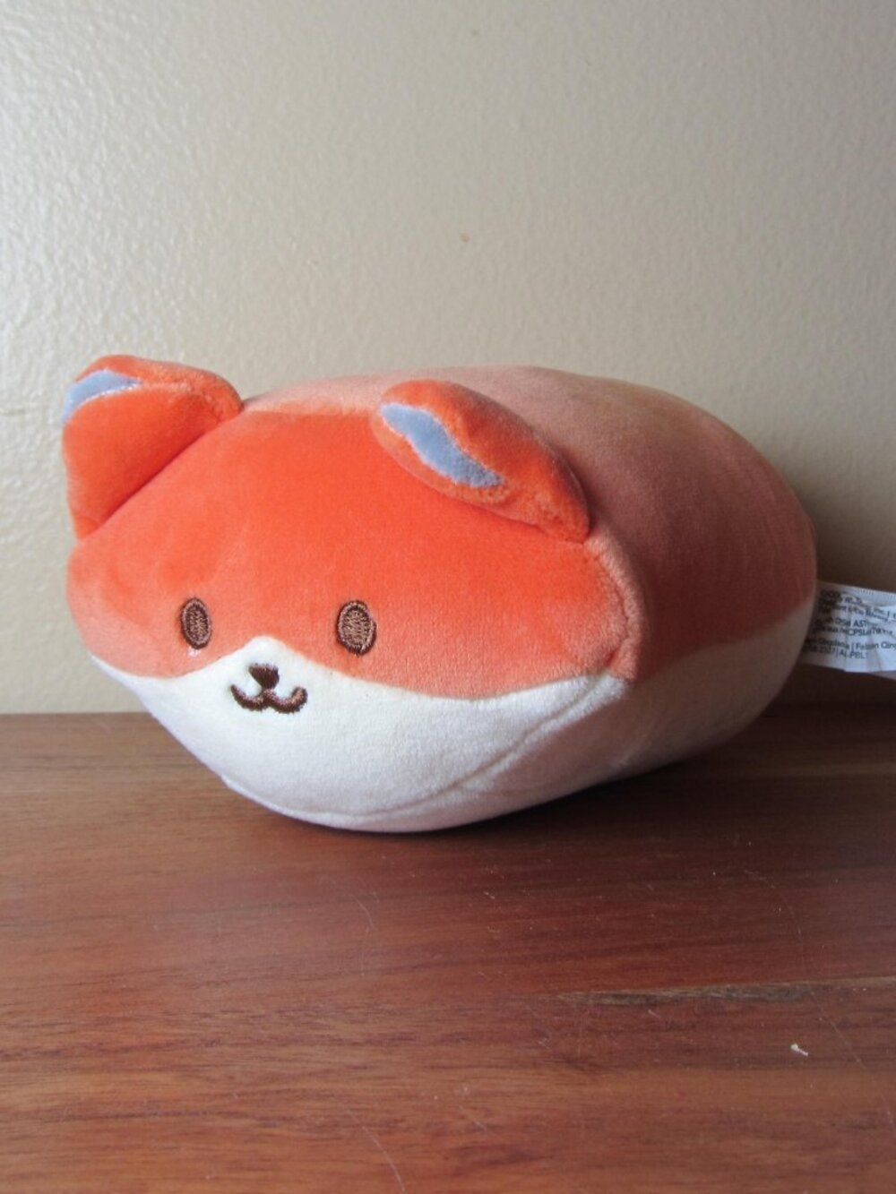 plush anirollz 6" foxiroll fox (W6807)